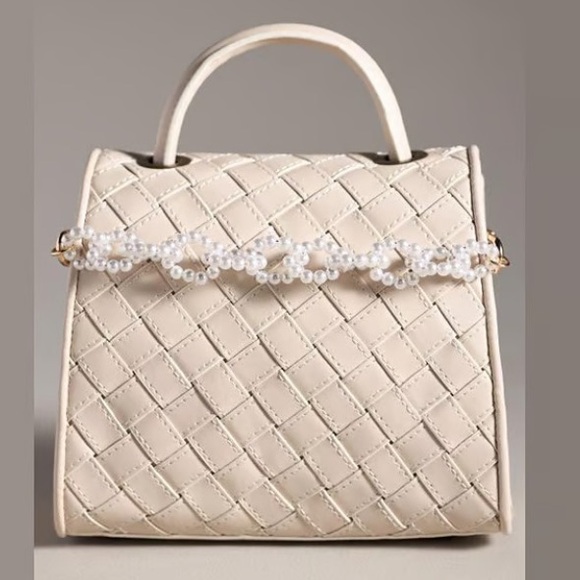 Anthropologie Handbags - Anthropologie Pearl Bag Charm NWT